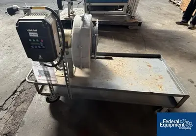 Used Camfil Witte 12" X 36" S/S Vibratory Fluid Bed Cooler Dust Collectors Ohio US | Federal Equipment Company #336847