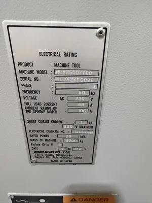 2011 MORI SEIKI NLX-2500/700 CNC Lathes | CNC EXCHANGE (11)