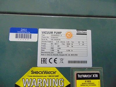 USED ATLAS COPCO GHS 4600 VSD+
