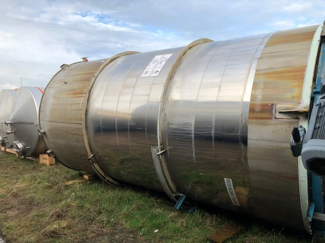 Used _UNKNOWN_ 36,600 LITRE Stainless Steel Tanks New Jersey US | Perry Equipment #120956