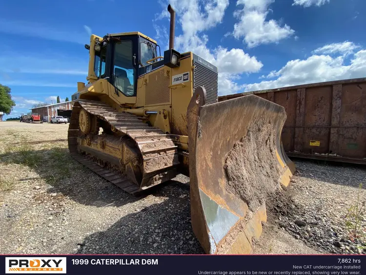 Used 1999 CATERPILLAR D6M Bulldozers Wisconsin US | Proxy Equipment #1377658