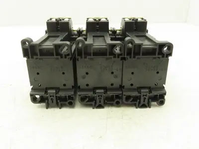 Fuji Electric SH-4/G Contactor Relay 600VAC 1.2A 24VDC Coil 4NO Lot of 3