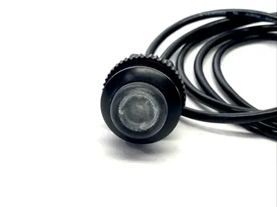 Banner S18DLHG Barrel/Panel Mount Indicator Light 18mm 1-Color, Green 87889