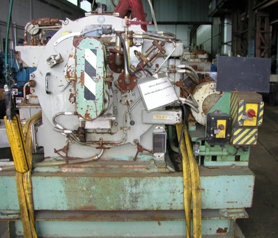 Krauss-Maffei HZ 63 peeler centrifuge, 316SS.