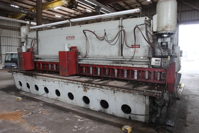 Pacific 500R20 Shear, Cap: 20' x 1/2" (LOCATION: Schertz, TX)