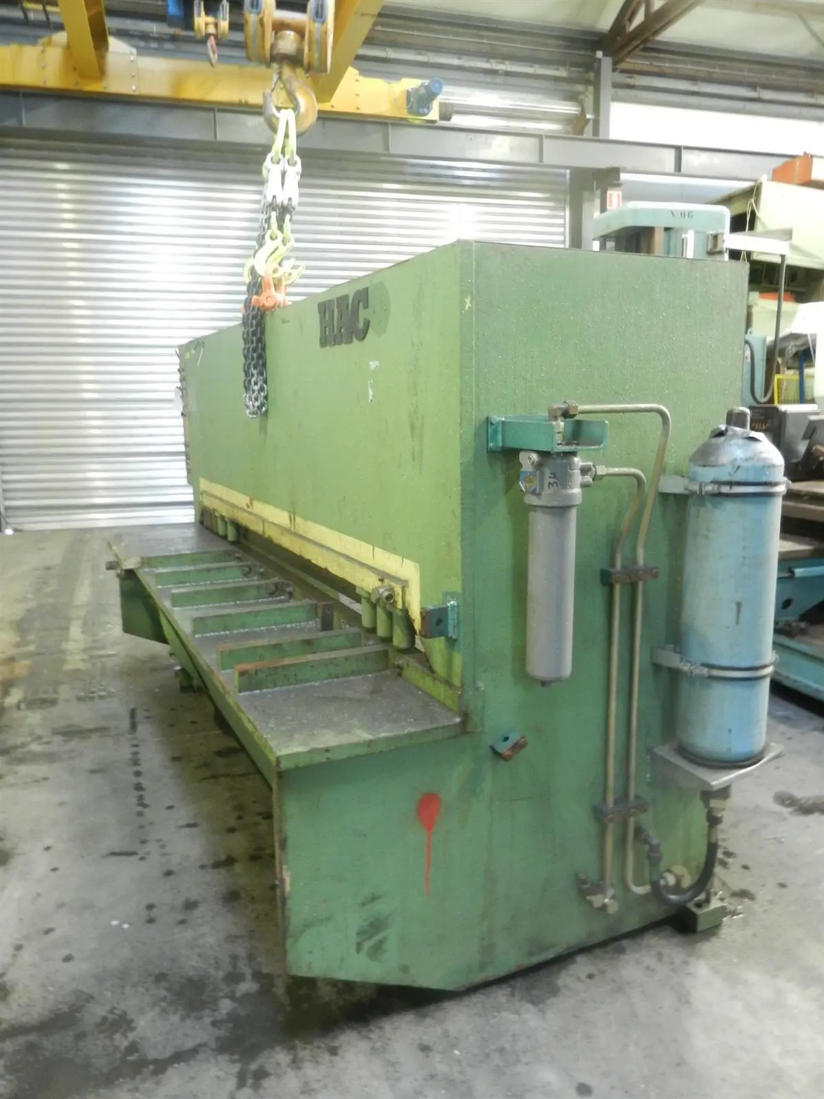 USED HACO HS 2500 X 8 MM