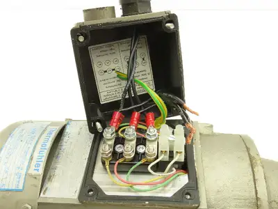 Schubert 4DF71C-4 Gearmotor 30:1 Ratio .37kw 230/460V 3PH 22mm Hollow Shaft