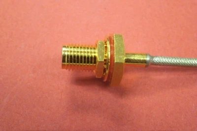 BELDEN-B SMB FEMALE CONNECTOR 2.8 INCH- (LOT OF 5)