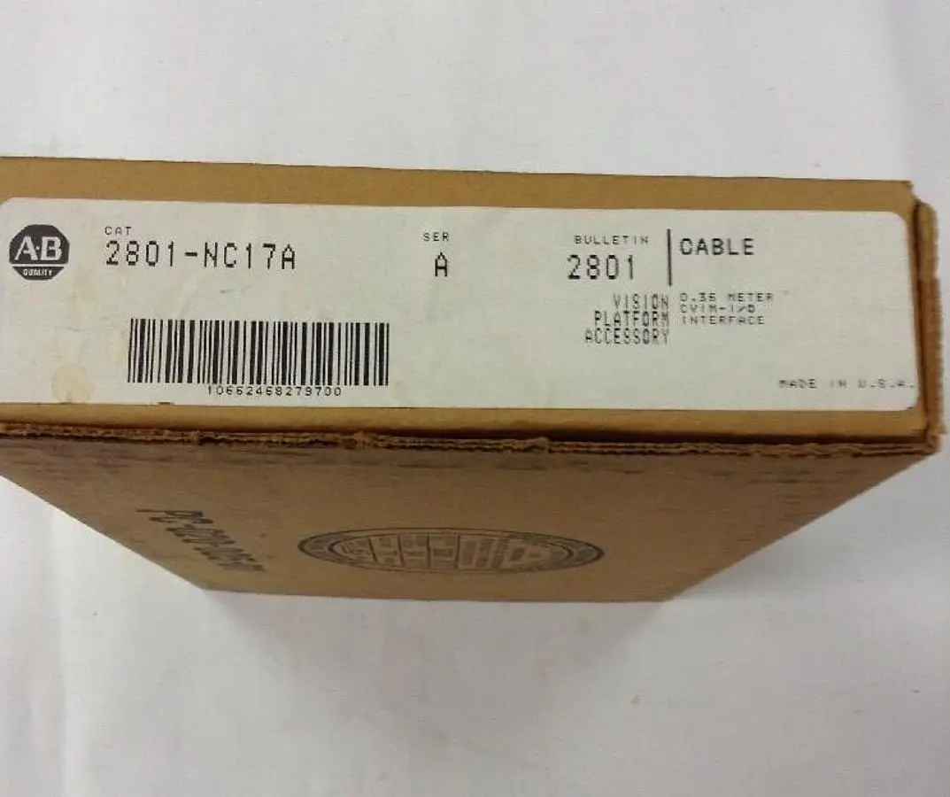 New | in-Stock ALLEN-BRADLEY 2801-NC17A SERIES A PLC Input & Output Ohio US | Surplus Asset Holdings #1234194