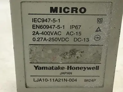 USED YAMATAKE LJA10-11A21N-004