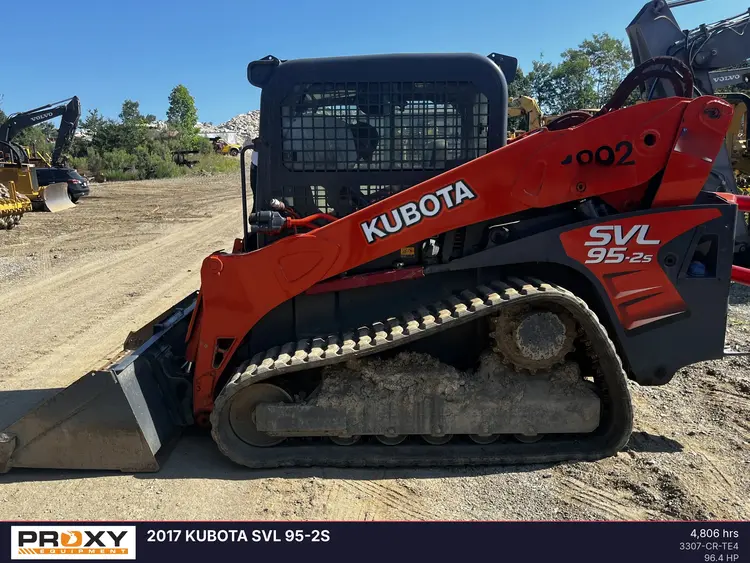Used 2017 KUBOTA SVL 95-2S Compact Track Loaders North Carolina US | Proxy Equipment #1388864
