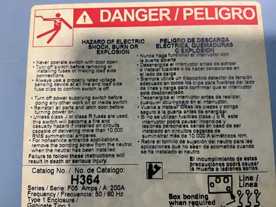Used SQUARE D H364 Switchgears Ohio US | HGR 24 #1508187