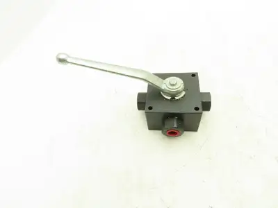 Pister 3KH-G3/8-1123-T Ball Valve Manual 1/4 Turn 3-Way 3/8" NPT
