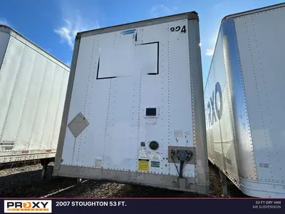 Used 2007 STOUGHTON 53 FT. Box Trailers Pennsylvania US | Proxy Equipment #1384977
