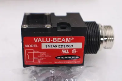 NEW OPEN BOX BANNER ENGINEERING SM2A912DSRQD VALU-BEAM STOCK G668A