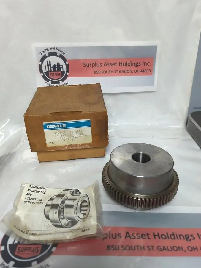 New | in-Stock RENOLD 6641 0205-002 Gear Accessories Ohio US | Surplus Asset Holdings #1518732