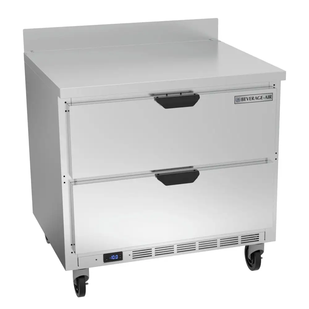 Beverage-Air WTFD36AHC-2 36" W Worktop Freezer W/ (1) Section & (2) Drawers, 115v