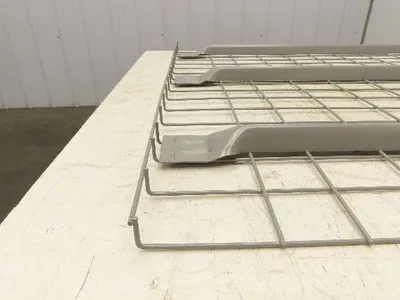 New Pallet Rack Wire Deck 48x46" Waterfall 3 Flared Channel Racking 2500lb Mesh