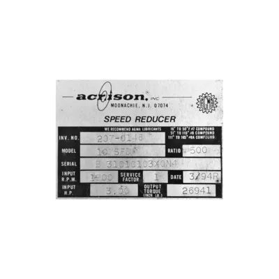 USED ACRISON INC. BD-4