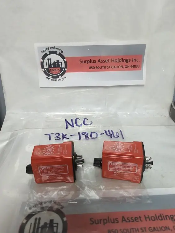 Used NATIONAL CONTROLS T3K-180-461 Industrial Controls Ohio US | Surplus Asset Holdings #1363954