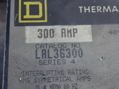 USED SQUARE D LAL36300