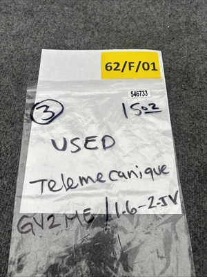 Used Telemecanique GV2ME07/1.6-2.5A Starters California US | Davliegogo LLC #1708006