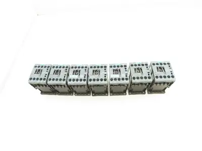 Siemens 3RT2015-1KB42 Power Contactor 24V Coil 400VAC 7A 3PH Lot Of 7