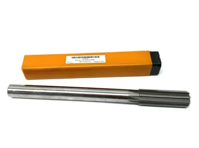 New | in-Stock Hertel Chucking Reamer: 7/8", 10" OAL, 2-5/8" Flute Length Straight HSS Reamers Michigan US | Maverick Industrial Sales #1402068