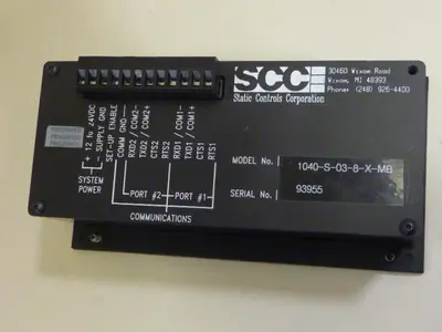 USED STATIC CONTROLS CORP 1040-S-03-8-X-MB