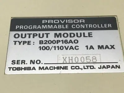 USED TOSHIBA B200P16AO
