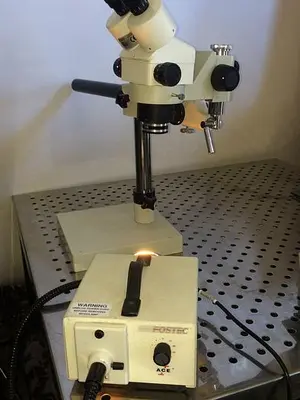 NuLine Microscope w/ Fostec Fiber Optic Illuminator, & much More!