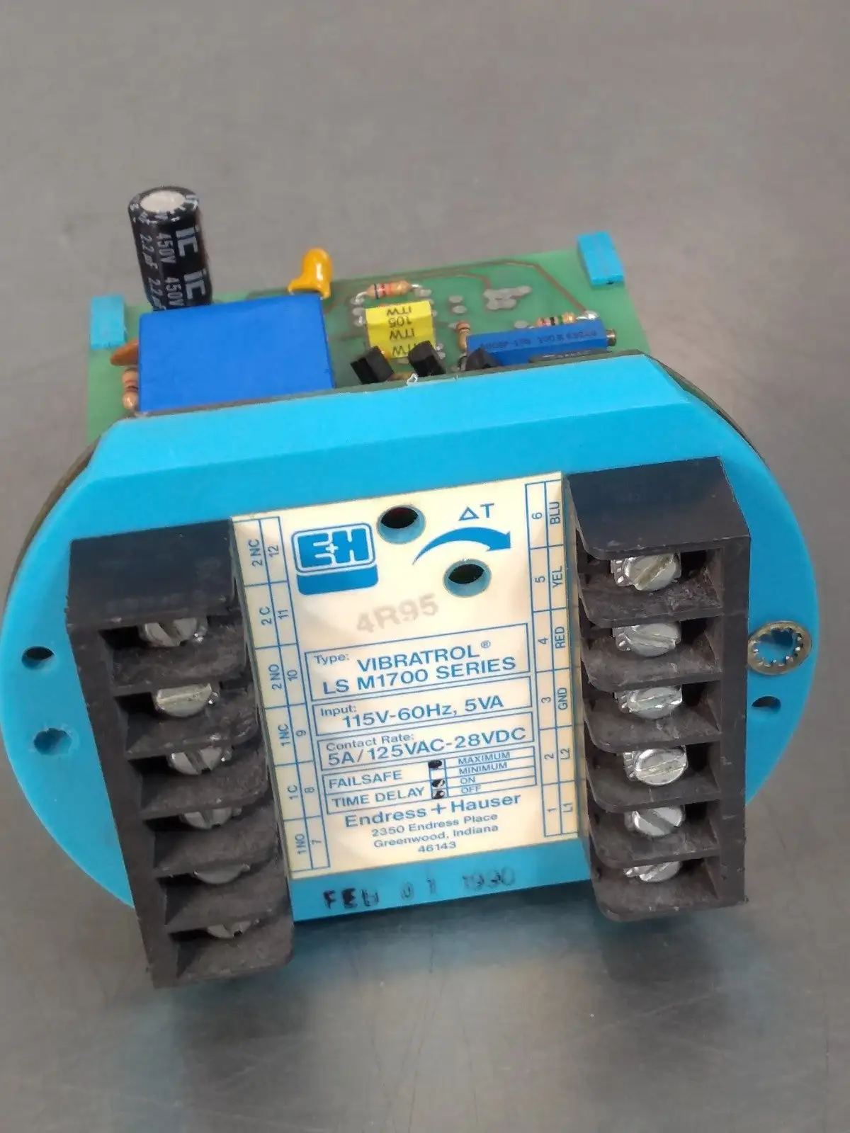 Endress + Hauser LS M1700 Vibratrol Level Control Loc3D32