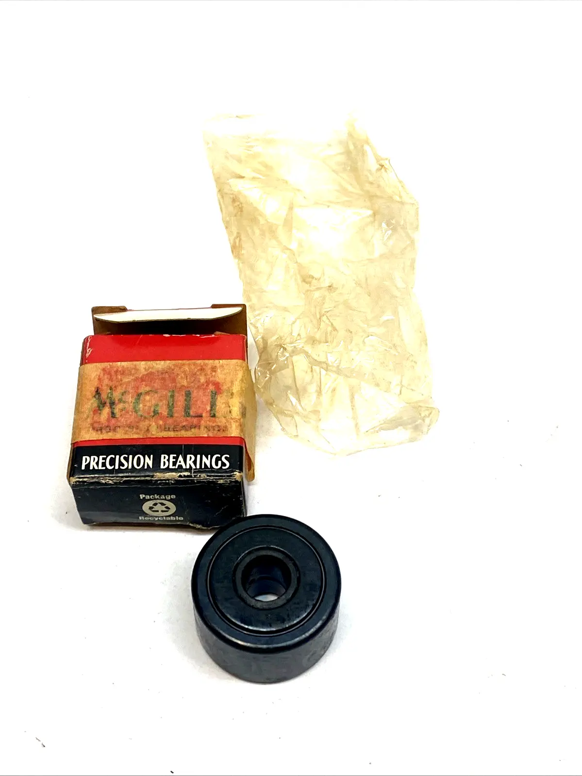 USED MCGILL CAMROL YOKE TYPE CAM FOLLOWER 1.5" ROLLER 7/16" BORE SEALED