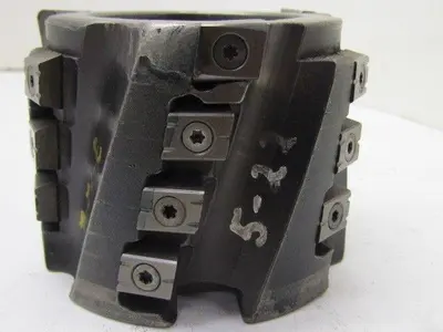 4" Dia. x 3" High Indexable Face Mill Milling Cutter 1 1/2" Arbor 21 Inserts