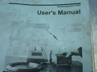 USED FEDERAL SURFANALYZER 5400