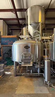 30 BBL ABE 3-Vessel Brewhouse System –