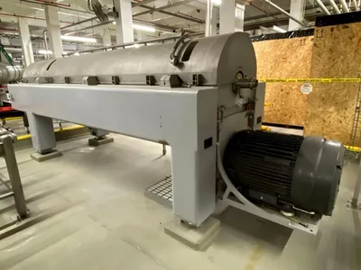 (2) Alfa-Laval FOODEC 710 sanitary decanter centrifuges, 316SS.