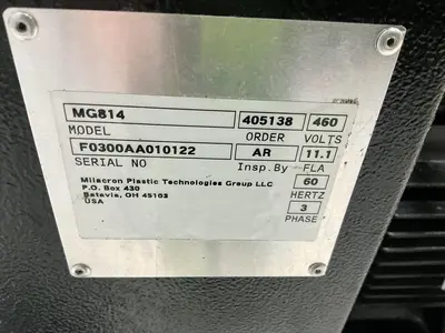 Used MILACRON MG-814 Granulators Michigan US | Ideal Machinery #781027