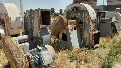 Blower, 100 HP, Centrifugal, 18" Inlet, 12X16 Outlet, #S738903