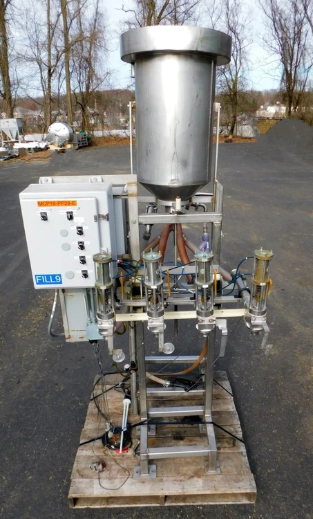 Used FOUR STATION VOLUMETIRIC FILLER FOUR STATION Volumetric Fillers New Jersey US | Champion Trading Corporation #423624