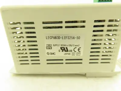 SMC LECPAN3D-LEFS25A-50 LE Pulse Step Motor Driver Controller 24VDC