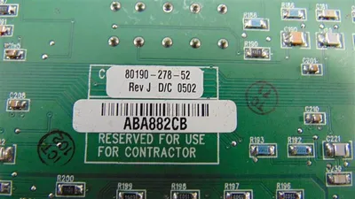 Allen Bradley 80190-278-52 SCB-M Board Rev. J 80190-278-52J Used