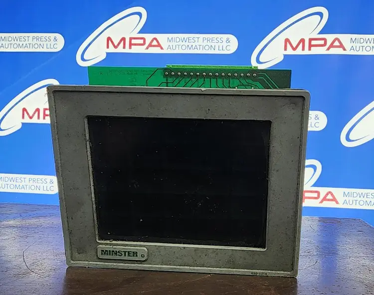 Used MINSTER 490-0318 Automation Control (HMI) Michigan US | Midwest Press and Automation #622881