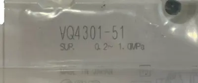 NEW SMC VQ4301-51 SOLENOID VAVLE VQ430151