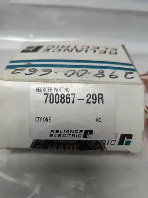 New | in-Stock RELIANCE ELECTRIC 700867-29R Miscellaneous Equipment (Electrical & Power) Ohio US | Surplus Asset Holdings #1209521