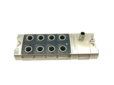 Used Balluff IO-Link Networking Junction Hub Module M12 BNI IOL-302-002-Z042 PLC Input & Output Michigan US | Maverick Industrial Sales #1392877