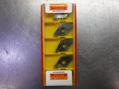 Sandvik CBN Inserts QTY5 DNGA150408S01030AWH / DNGA432S0330AWH 7025 (LOC2684B)