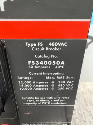 EATON CUTLER-HAMMER FS340050A Electrical/PLC/Automation | ESS Industrial Equipment Sales (7)