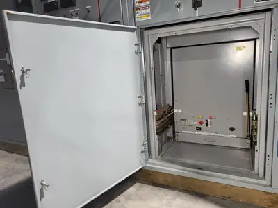 25kV 1200A 3ph Switchgear Unit w/ (2) Power Vac Breaker VB1 27.0-16-0