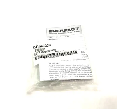 NEW ENERPAC RELIEF VALVE ASSEMBLY DWG 243 BOM